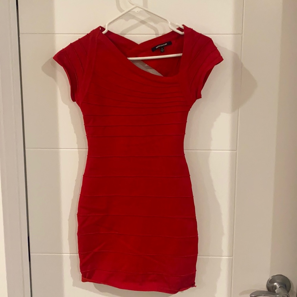 Little Red Party Dress